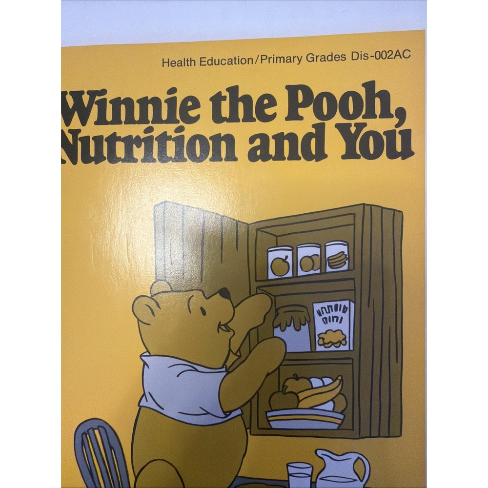 Disney School House Winnie The Pooh Nutrition And You Language Arts Dis 002AC - Picture 4 of 16